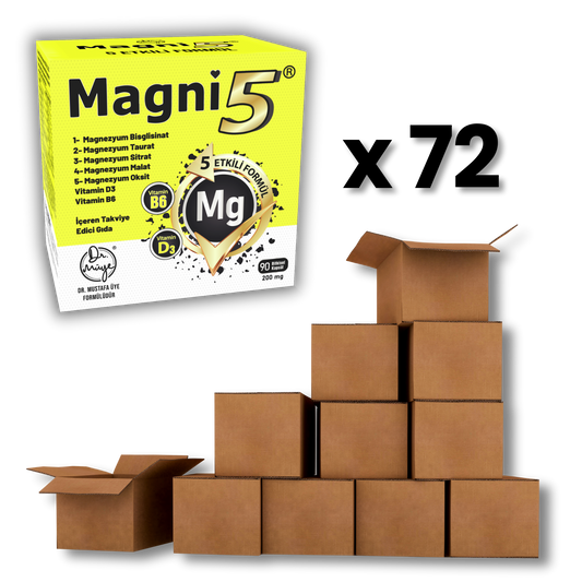 Toptan Magni5 Magnezyum (1 Koli 72 Adet)