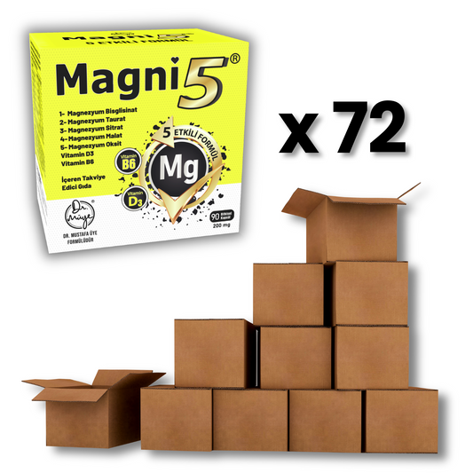 Toptan Magni5 Magnezyum (1 Koli 72 Adet)
