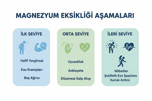 Magnezyum Eksikliği Belirtileri: İlk, Orta, İleri Seviye